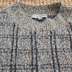 Love Trend] Multicolor Textured Sweater